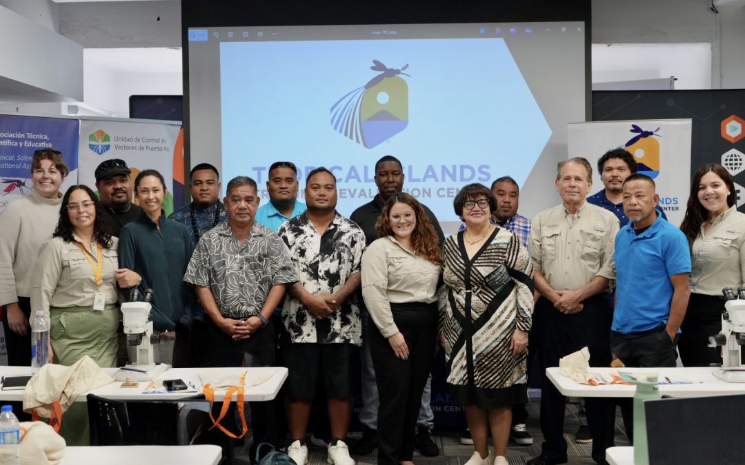 Strengthening Vector Control – Pacific and Caribbean Experts Train in Puerto Rico